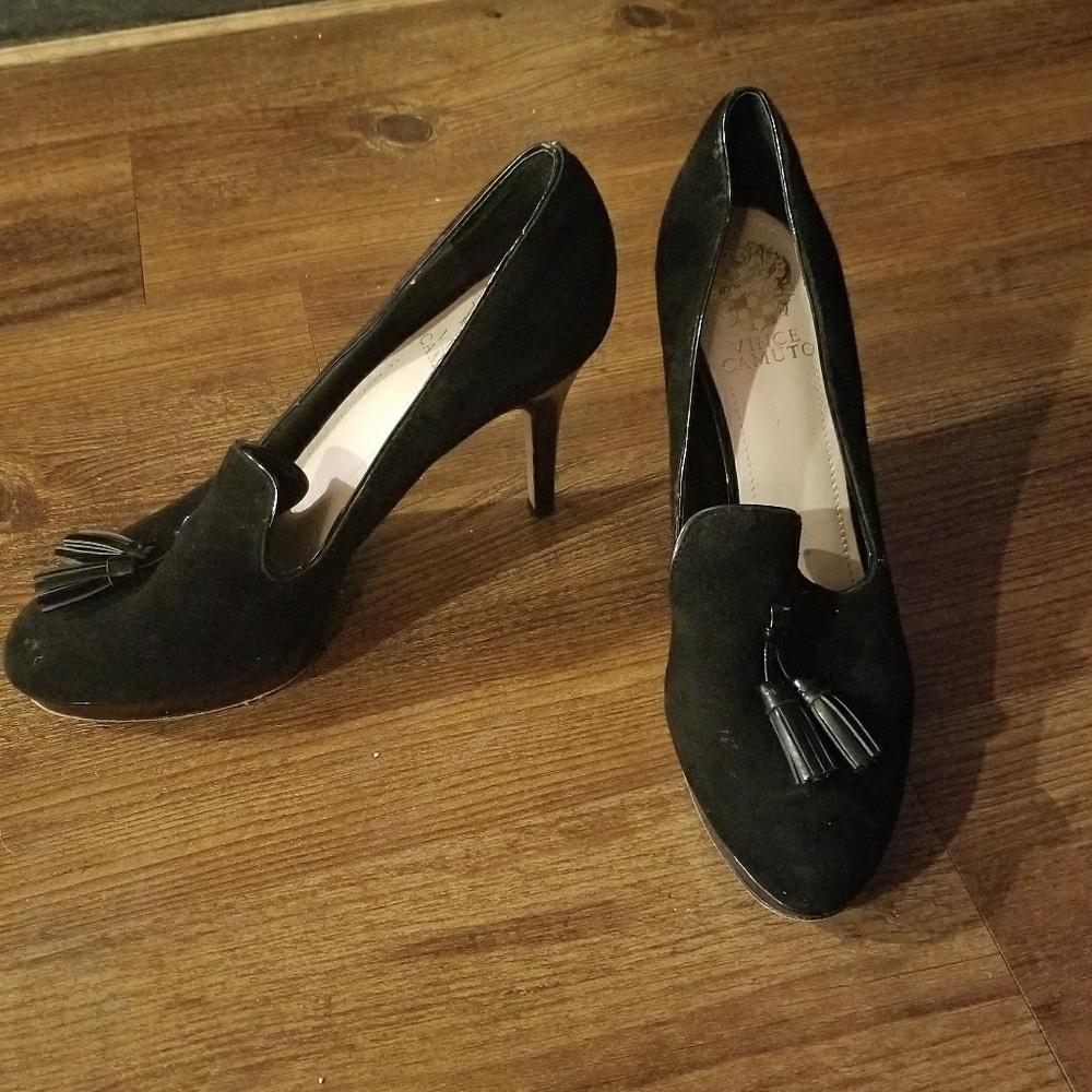 Vince Camuto hassle barley worn platform pumps